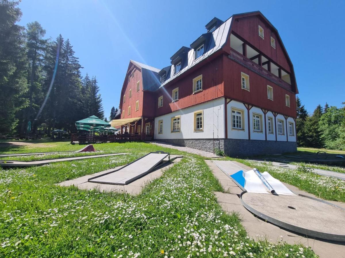 Hotel Lesni Chata Kořenov Exterior foto