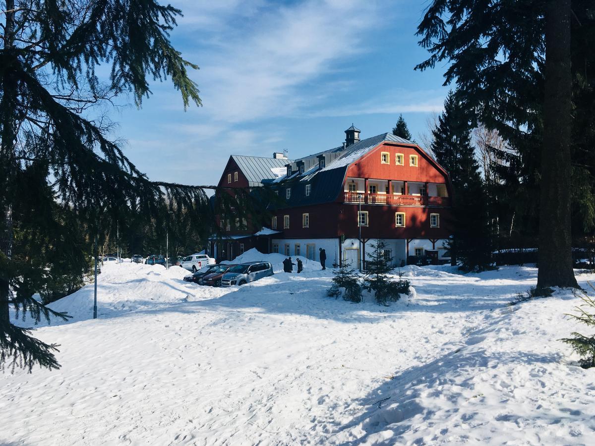 Hotel Lesni Chata Kořenov Exterior foto