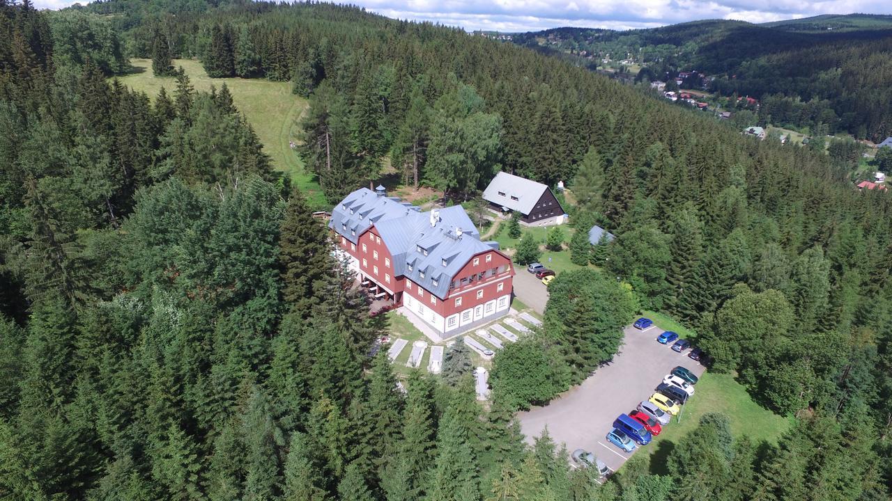Hotel Lesni Chata Kořenov Exterior foto