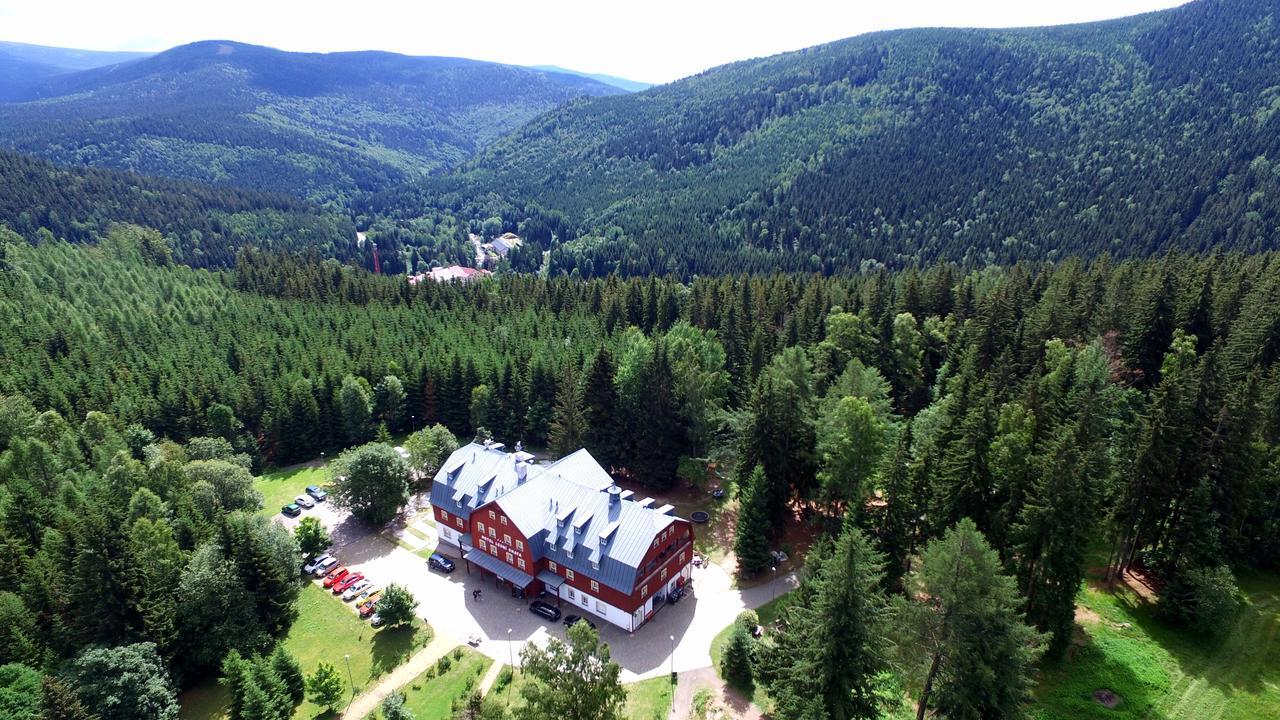 Hotel Lesni Chata Kořenov Exterior foto